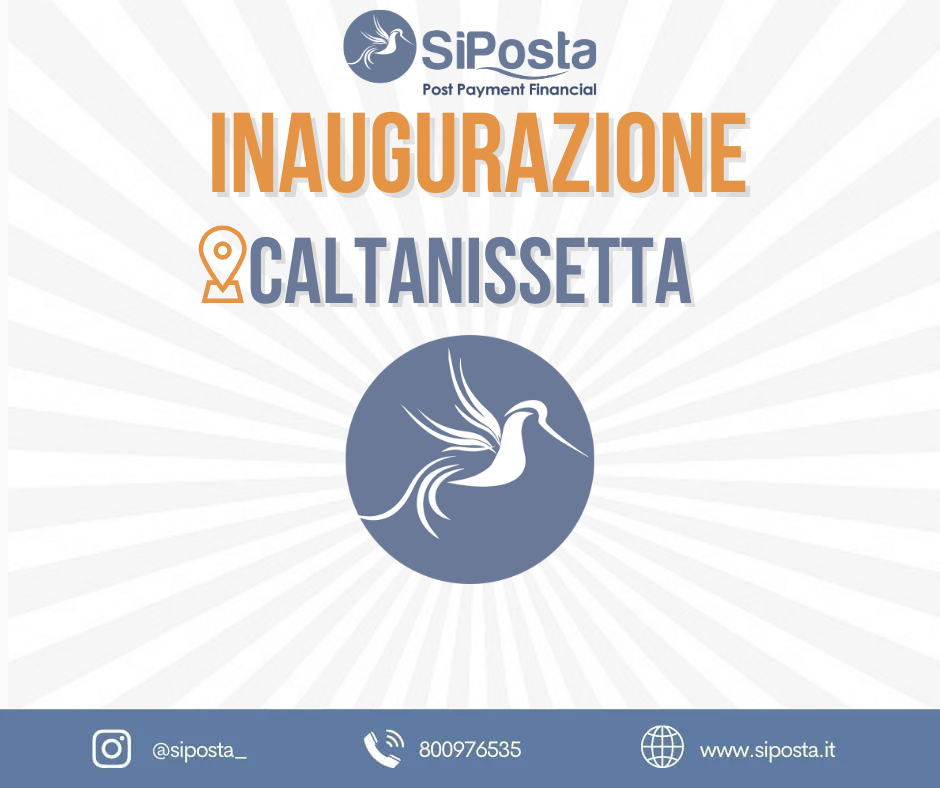 Nuova apertura Poste Private in Caltanissetta - Sicilia